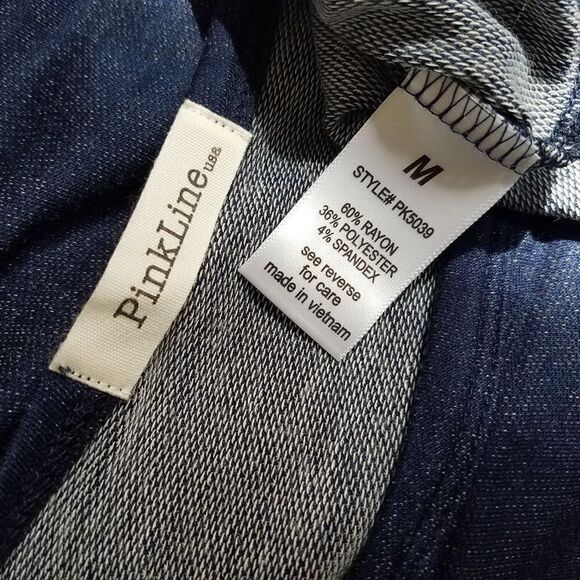 Medium Dress by Pink Line USA Nightshirt Women's Navy Blue - Picture 6 of 6